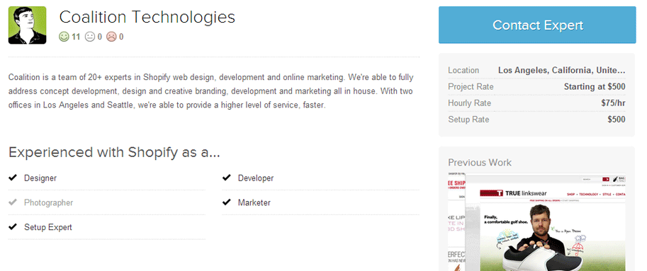 Coalition Technologies Shopify Expert