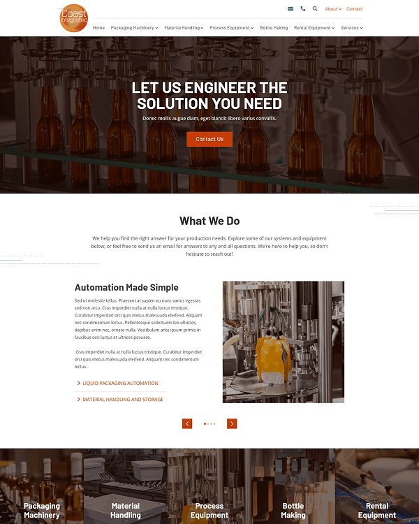 Coast Integrated What We Do