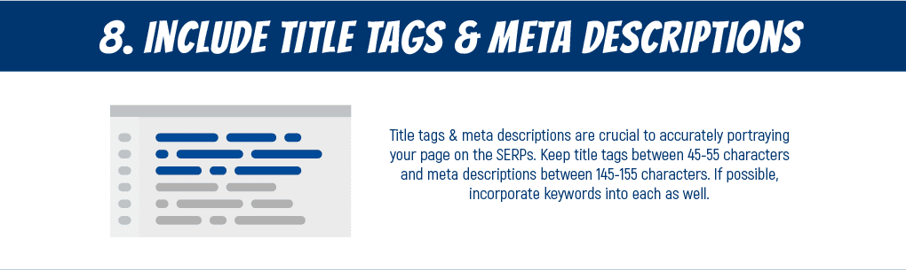 Essential SEO Tips 08 - Title Tags and Meta Descriptions
