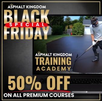 50% off BFCM Ad for Courses for Asphalt Kingdom