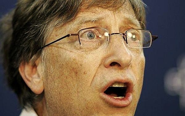 Bill Gates looks concerned