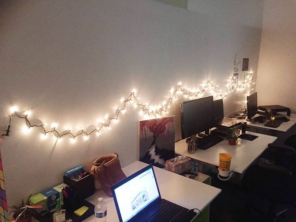 Coalition's office lights up for Diwali