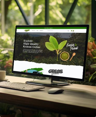 Desktop showing Greg’s Botanical Home Page