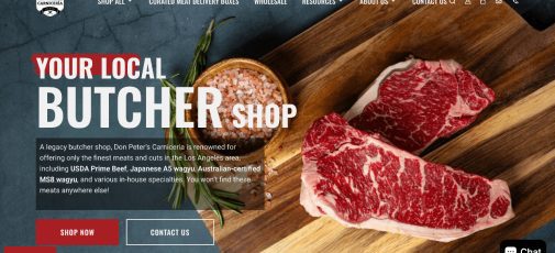 Don Peter Carniceria homepage