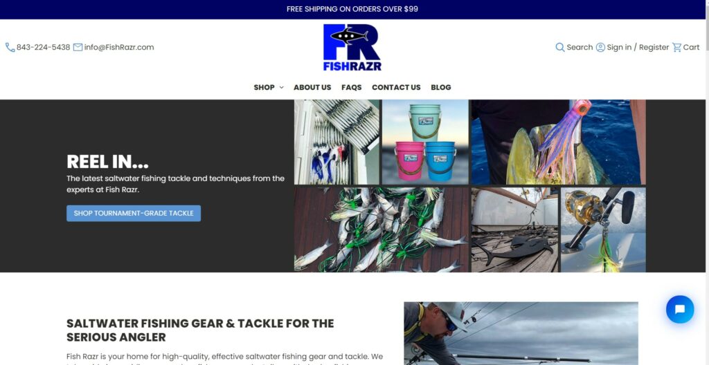Saltwater Fishing Gear & Tackle