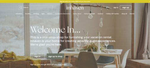 Inhaven homepage