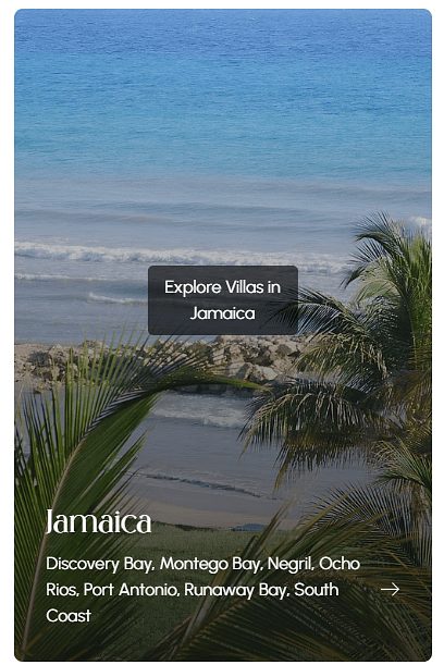 Jamaica Destination Card seen on Villas and Apartments Abroad