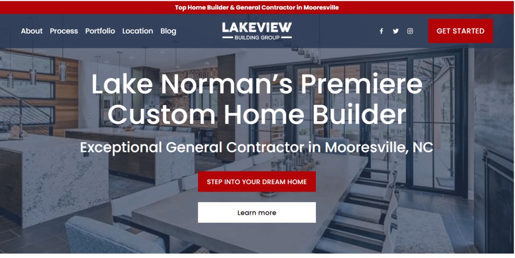 Lakeview Building Announcement Bar image