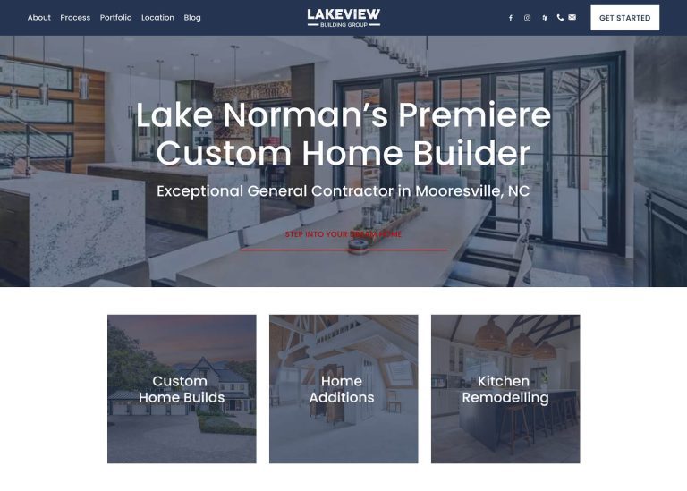 Lakeview Building Group core services page