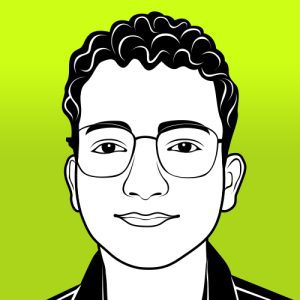 illustration of Nitin T.