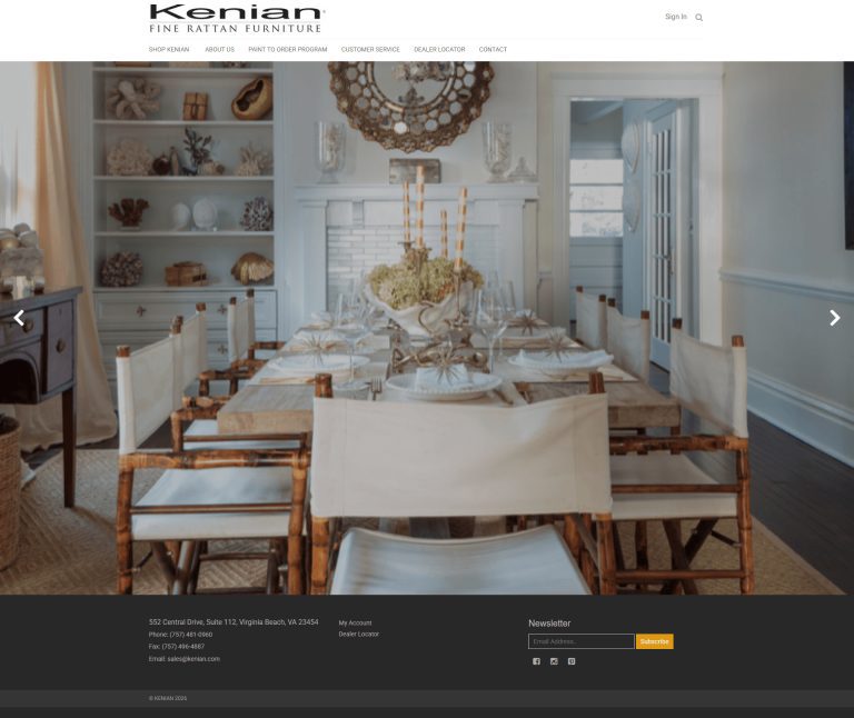 Old Kenian Imports homepage