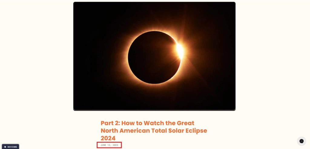 Rainbow Symphony eclipse guide