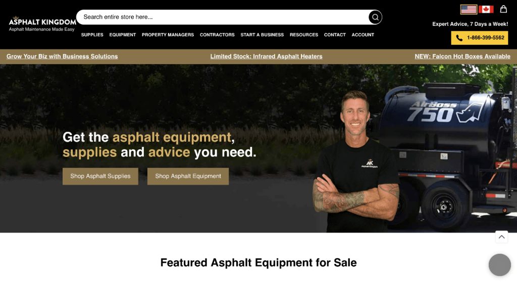 Asphalt Kingdom homepage