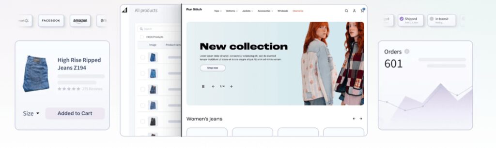 BigCommerce store pages