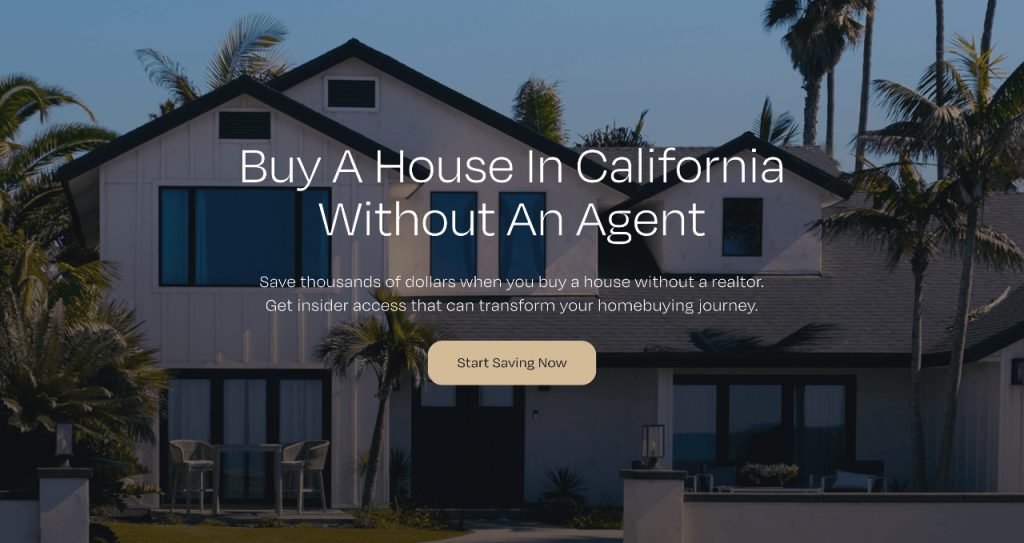 Real Estate Brand User homepage