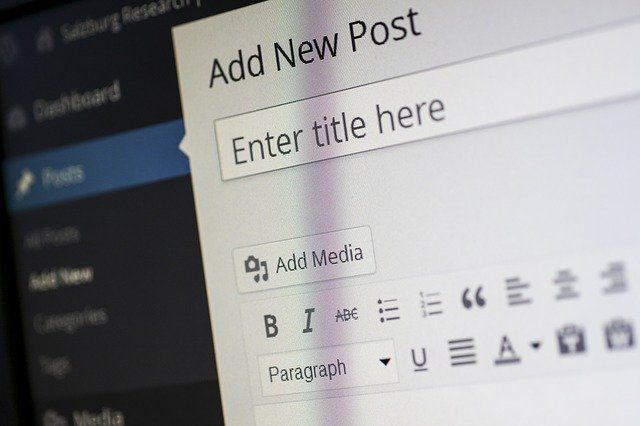 Creating a post in WordPress