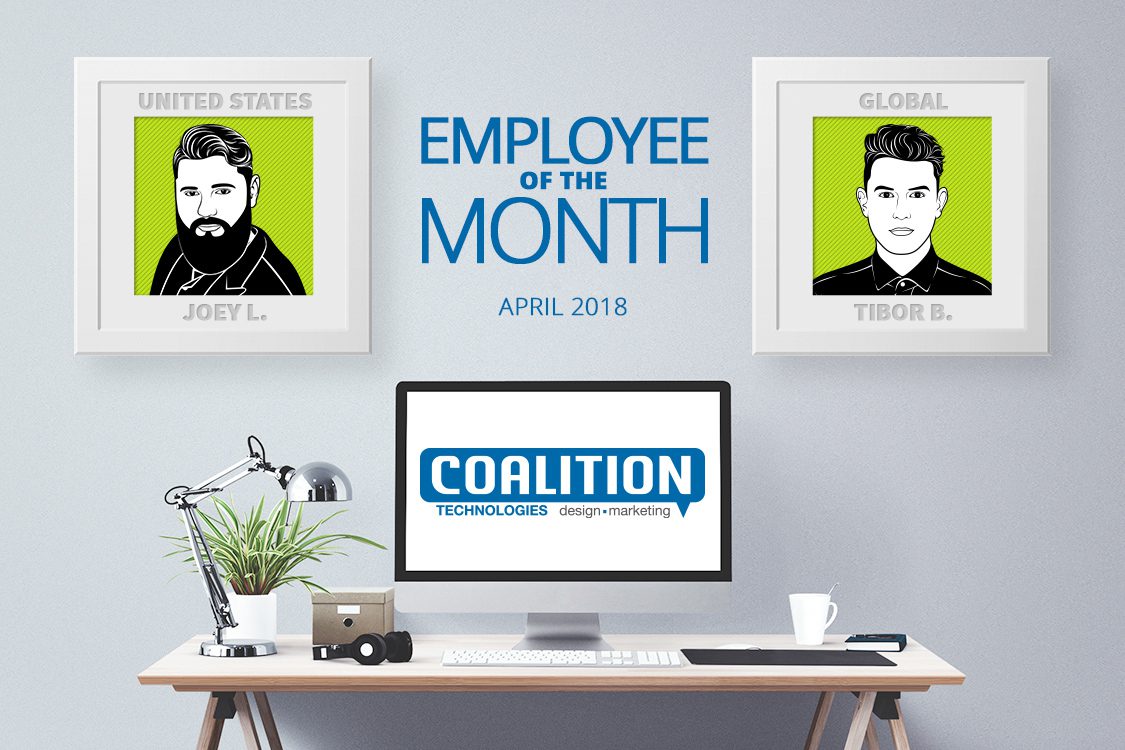 Employees of the month - April 2018
