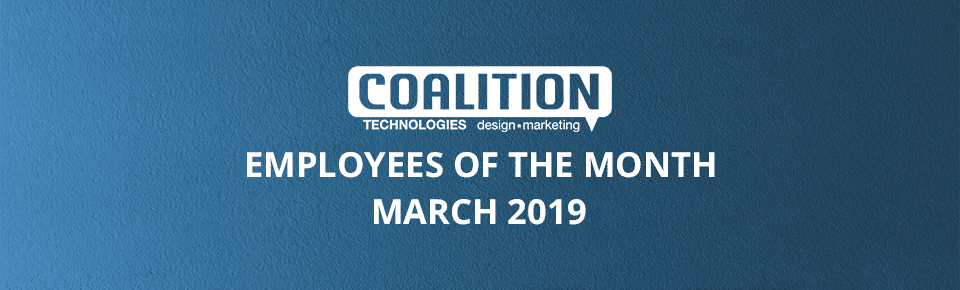 Employees of the month - March 2019