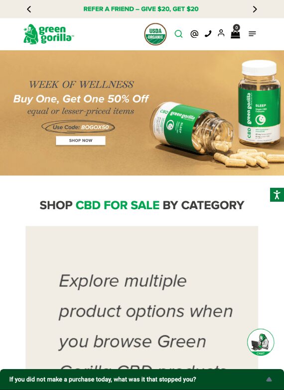 Green Gorilla homepage