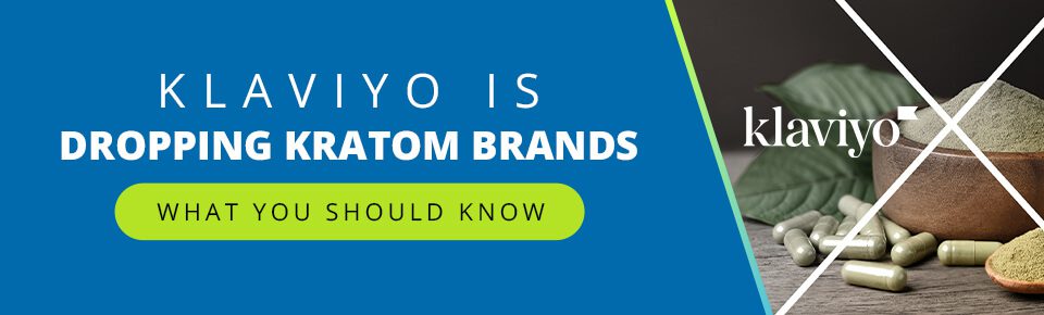 Klaviyo is Dropping Kratom Brands: What You Should Know