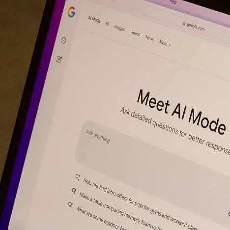 screenshot of Google AI Mode