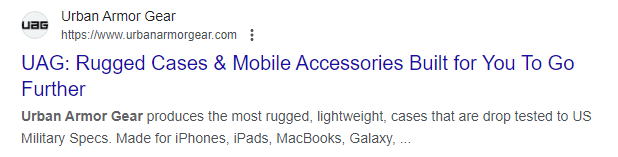 a meta description for a Shopify store