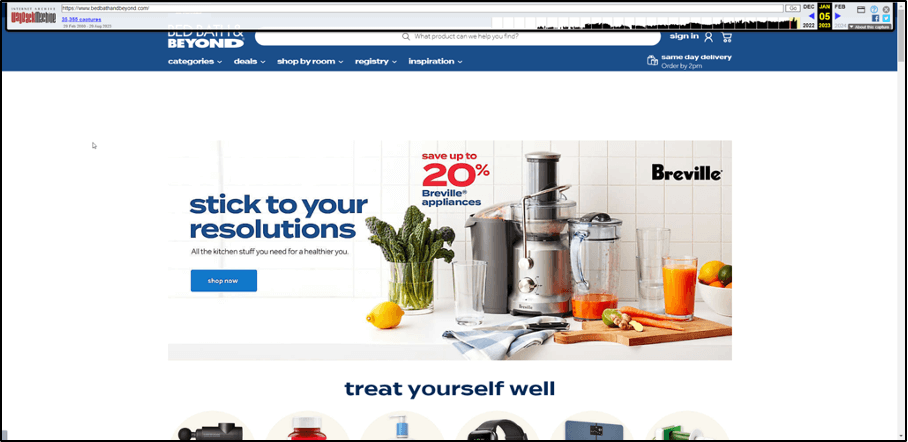 Old BBB home page