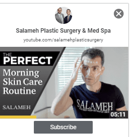video ad for a plastic surgeon
