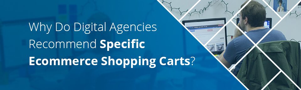 Why Do Digital Agencies Recommend Specific Ecommerce Shopping Carts?